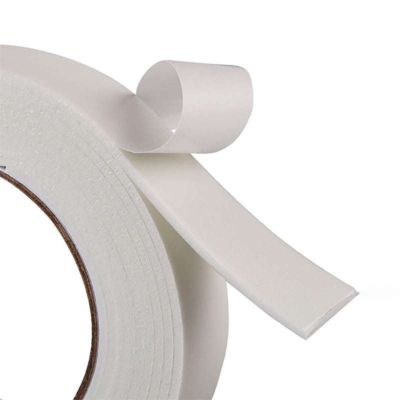 ToLanbbt Double Sided Foam Tape 1.18In x 33FT 2 Pack, Mounting Tape Heavy Duty, Strong Adhesive Weatherproof Seal Strips for DIY Craft Picture Poster, Car & Gap Filling Mountings, Home Office Decor (White) - Image 5